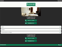 Tablet Screenshot of binders.at